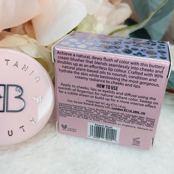 Beautaniq Beauty Butter Lip & Cheek Balm Peach Blush Full Size New - Picture 3 of 5